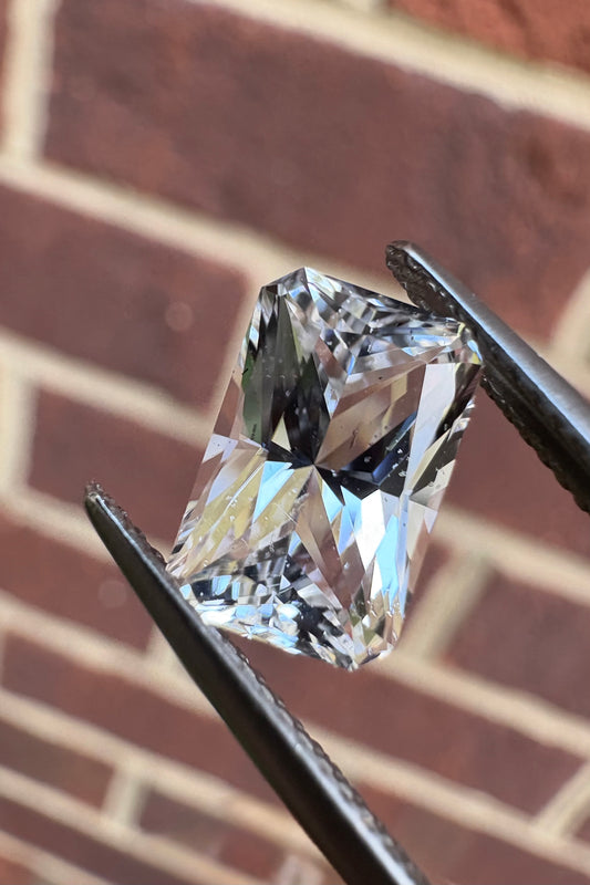 Phenakite  2.85 ct  Radiant Cut  10.6 x 6.9 x 5.5 mm