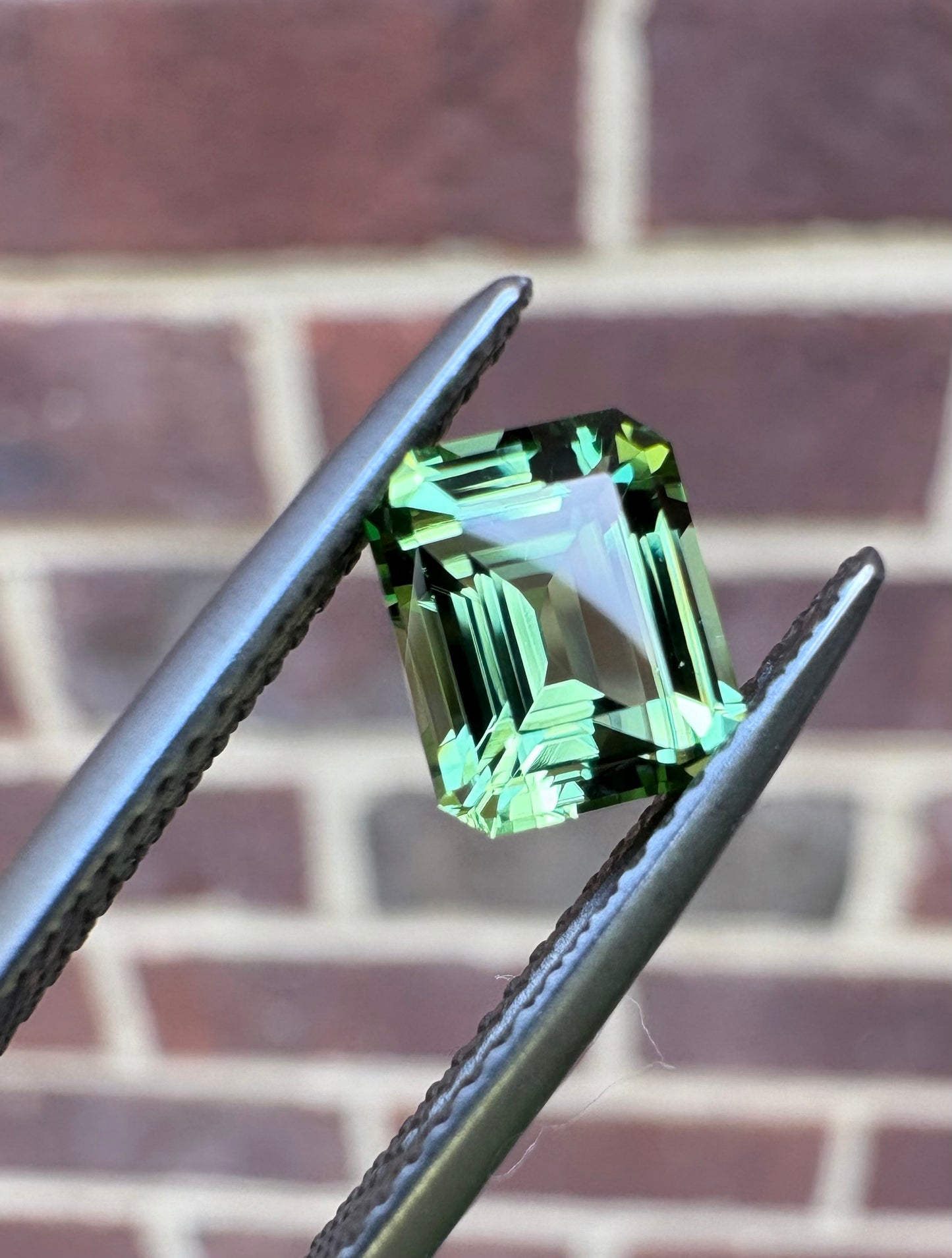 Chrome Tourmaline 1.32 ct Emerald Cut 7.0 x 5.8 x 4.1 mm