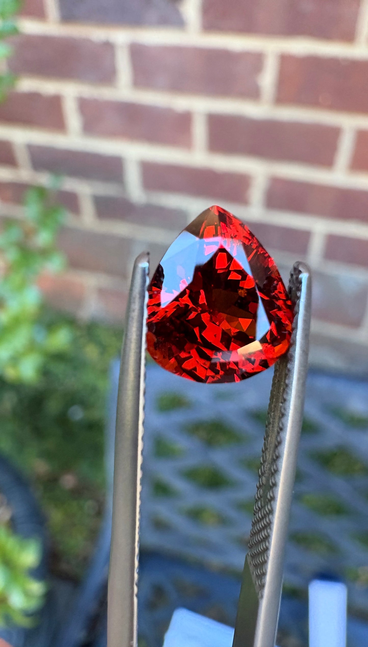 Spessartite Garnet 3.38 ct Pear Shape 9.7 x 8.4 x 5.5 mm