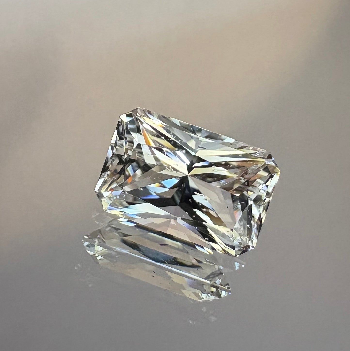 Phenakite  2.85 ct  Radiant Cut  10.6 x 6.9 x 5.5 mm